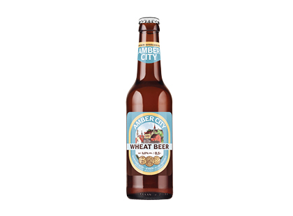 Kvietinis alus AMBER CITY