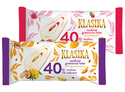 Valgomieji grietininiai ledai ant pagaliuko KLASIKA*
