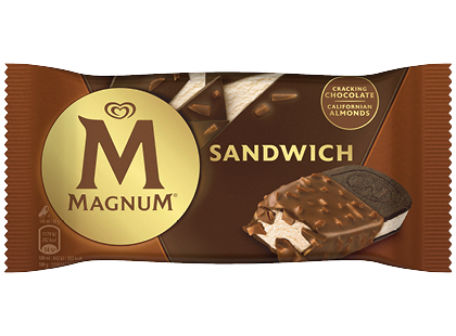 Valgomieji ledai su sausainiais MAGNUM ALMOND*