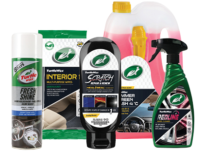 Automobilių priežiūros priemonėms TURTLE WAX*