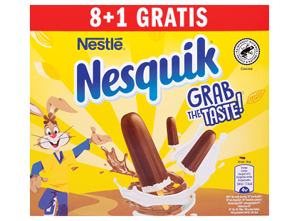 Valgomieji ledai ant pagaliuko NESQUIK*