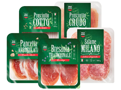 Maxima – akcija / nuolaida: Pjaustytiems mėsos gaminiams WELL DONE ITALY*