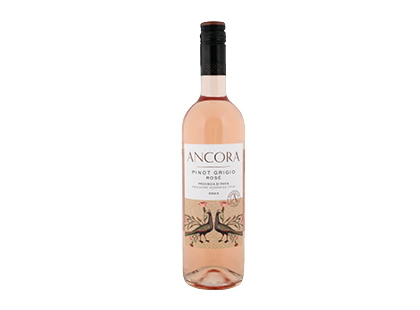 Rausvasis sausas vynas ANCORA PINOT GRIGIO ROSE