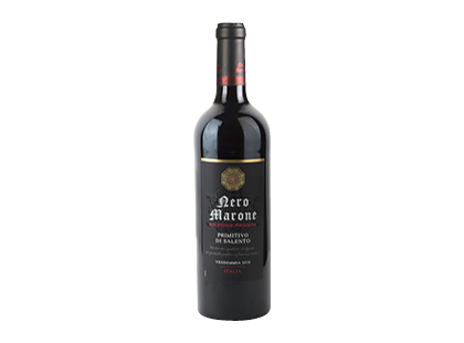 Raudonasis sausas vynas NERO MARONE PRIMITIVO DI SALENTO