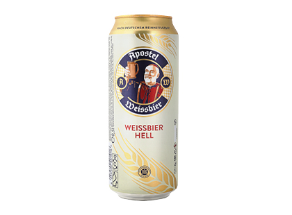 Kvietinis alus APOSTEL WEISSBIER HELL