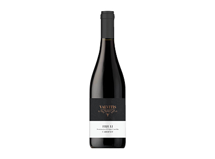 Raudonasis sausas vynas VALVITIS FRIULI CABERNET