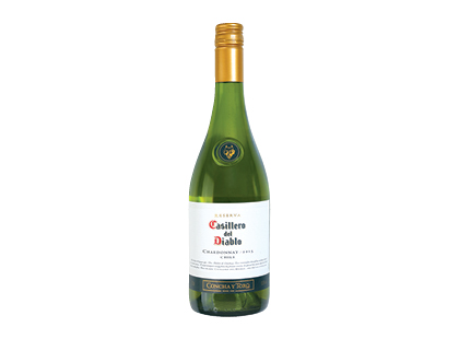 Baltasis sausas vynas CASILLERO DEL DIABLO CHARDONNAY