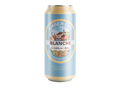 Kvietinis alus AMBER CITY BLANCHE