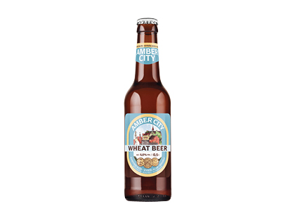 Kvietinis alus AMBER CITY