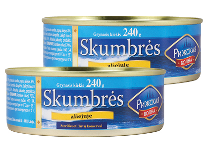 Skumbrės aliejuje*