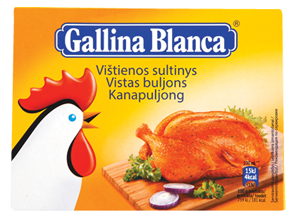 Vištienos sultinio kubeliai GALLINA BLANCA*