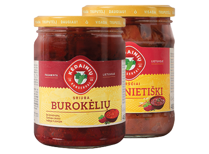 KĖDAINIŲ KONSERVŲ FABRIKO ukrainietiški barščiai; burokėlių sriuba*