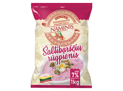ROKIŠKIO NAMINIS šaltibarščių rūgpienis*