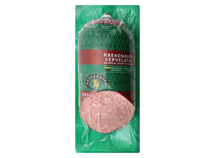 Karštai rūkytas KREKENAVOS servelatas*