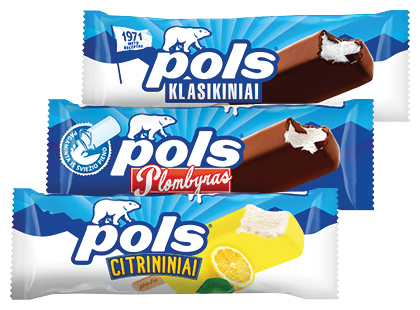 Valgomieji ledai ant pagaliuko POLS*