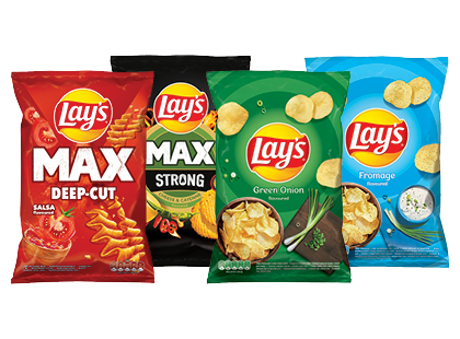 Bulvių traškučiai LAY’S*, 20 rūšių
