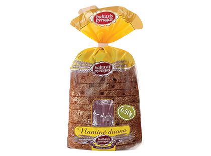 BALTOJO PYRAGO juoda raikyta NAMINĖ duona*