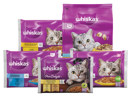 Kačių ėdalui WHISKAS*
