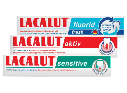 Dantų pasta LACALUT*