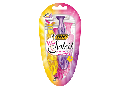 Moteriškas vienkartinis skustuvas BIC SOLEIL*