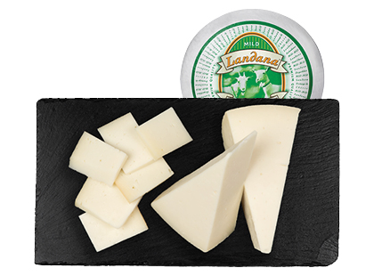 Ožkų pieno sūris LANDANA CHEESE MILD*, 50 % rieb. s. m.