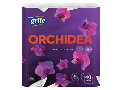 Tualetinis popierius GRITE ORCHIDEA*