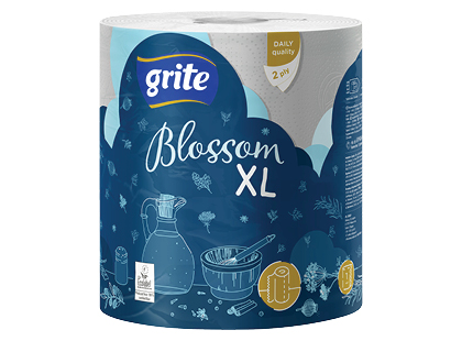 Popieriniai rankšluosčiai GRITE BLOSSOM XL*