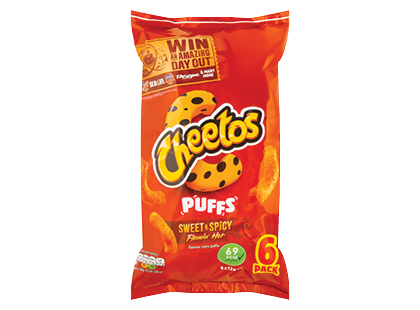 Kukurūzų užkandis CHEETOS SWEET & SPICY*