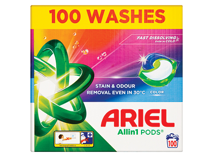 Skalbimo kapsulės ARIEL COLOR*