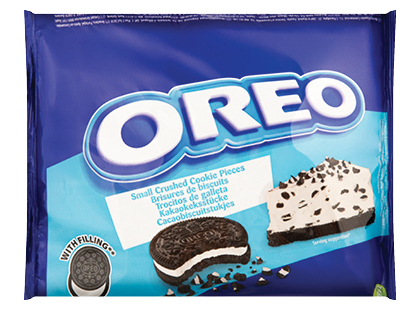 Vanilės skonio sausainių pabarstukai OREO*