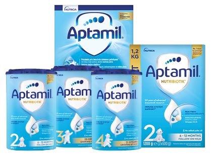 Kūdikių pieno mišiniams APTAMIL*