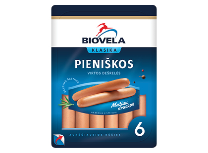 Virtos BIOVELOS PIENIŠKOS dešrelės*