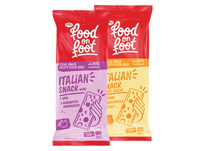Itališka apkepėlė su kumpiu; sūriu FOOD ON FOOT (atitirpinta)*