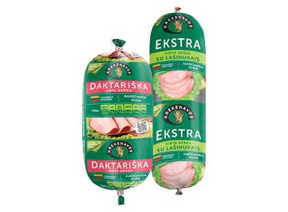 Virta KREKENAVOS DAKTARIŠKA; EKSTRA dešra*, 2 rūšių