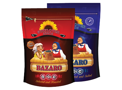 Juodos kepintos saulėgrąžų sėklos BAZARO*