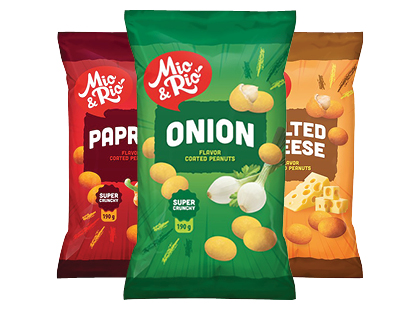 Žemės riešutai traškiame apvalkale MIO & RIO*