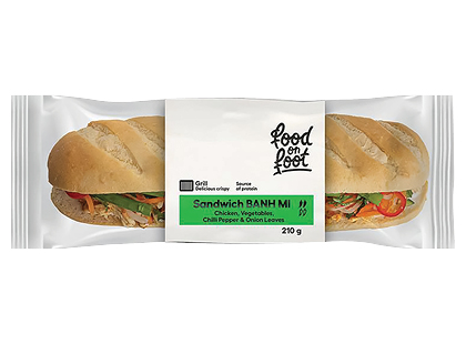 Sumuštinis BANH MI su vištiena FOOD ON FOOT*