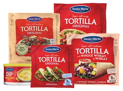 Perkant 2 ar daugiau produkcijos SANTA MARIA TEX MEX