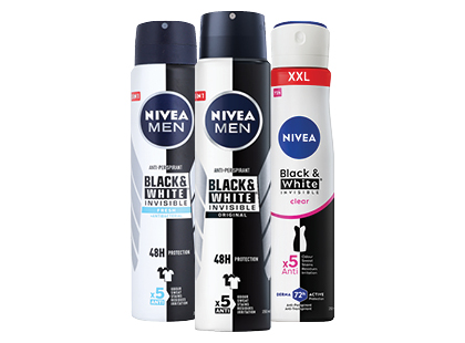 Vyriškas; moteriškas purškiamasis antiperspirantas NIVEA*