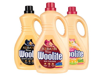 Skystasis skalbiklis WOOLITE KERATIN*