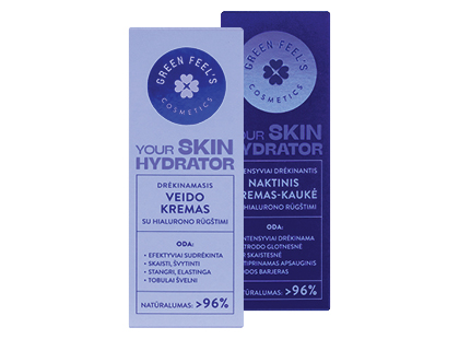 Dieninis; naktinis veido kremas GREEN FEEL’S*