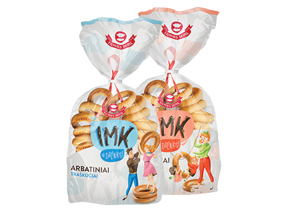 VILNIAUS DUONOS maži arbatiniai; aguoniniai riestainiai IMK*