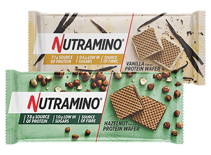 Baltyminiai vafliai NUTRAMINO*