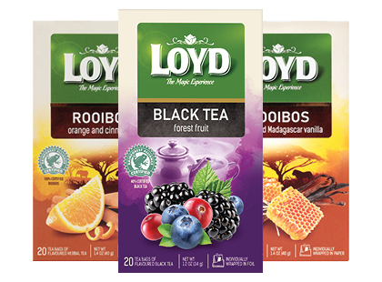 Juodoji; raudonoji arbata LOYD*