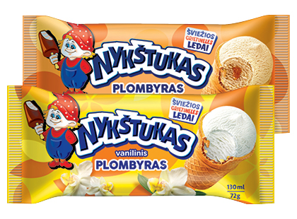 Valgomieji ledai puodelyje NYKŠTUKAS*