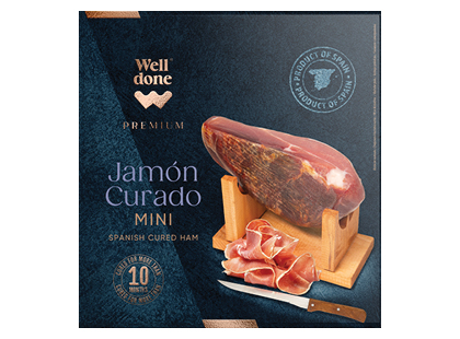 Vytinto kiaulienos kumpio rinkinys WELL DONE PREMIUM*