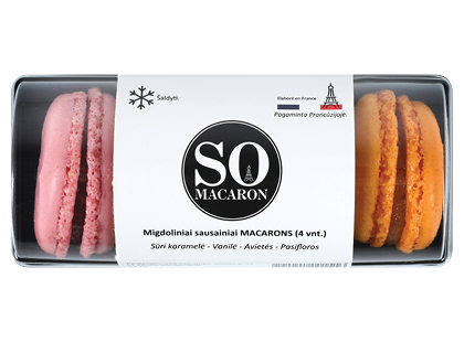 Migdoliniai makarunai SO MACARON*