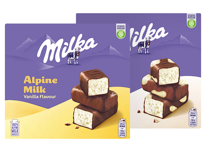 Šokoladiniai saldainiai MILKA*