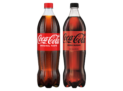 Gazuotas gėrimas COCA-COLA; COCA-COLA ZERO*