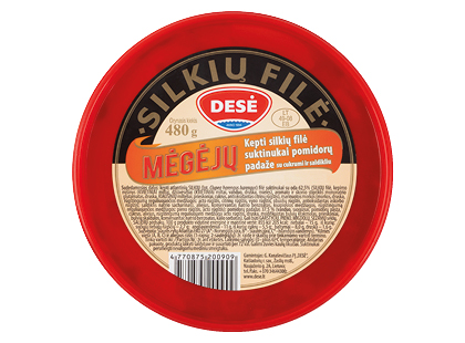 Kepti MĖGĖJŲ silkių filė suktinukai pomidorų padaže*